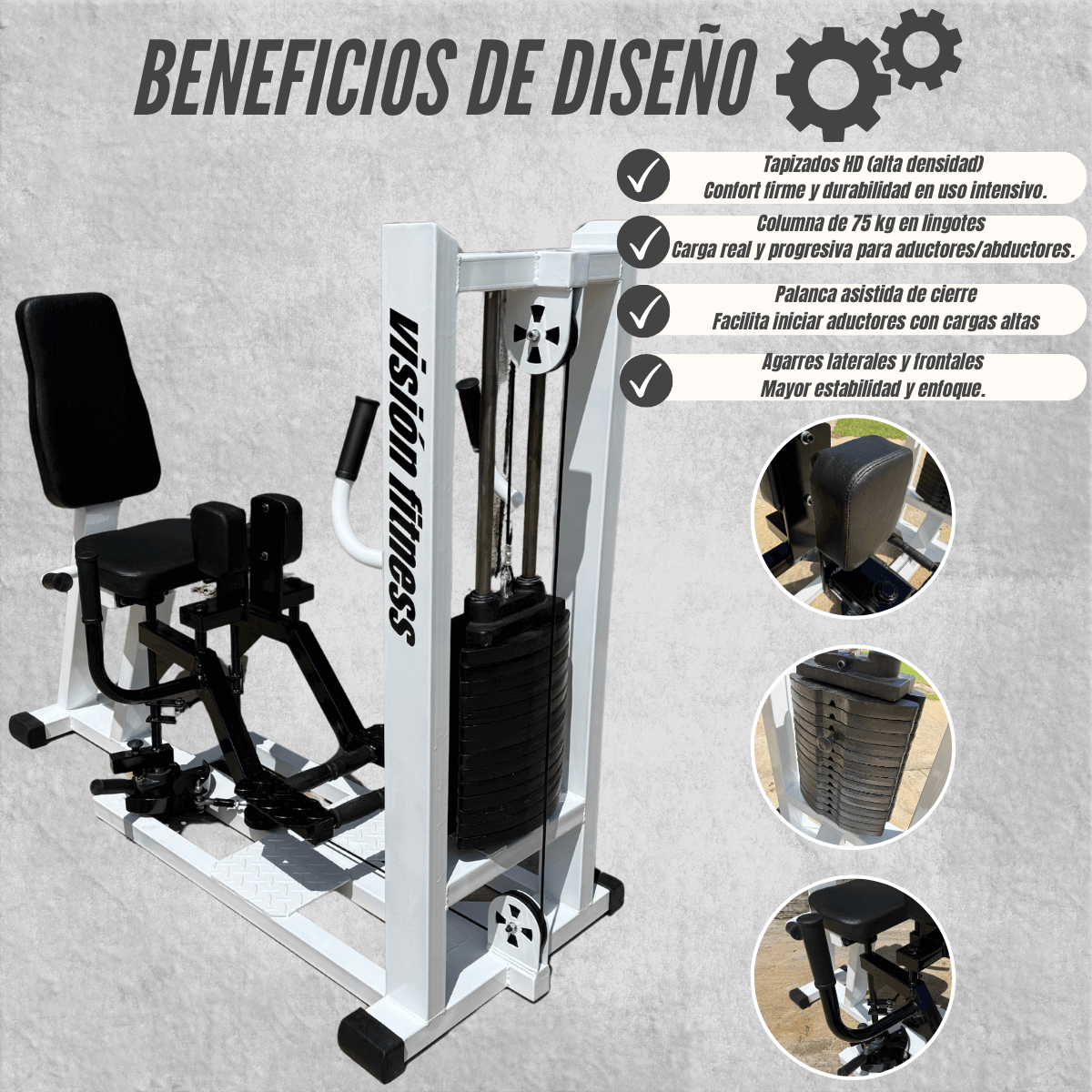 Sillón Dual Aductores/Abductores